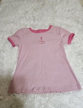 ThereaboutS Pink Ribbed Crewneck Sweater